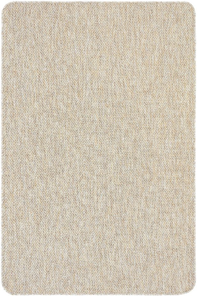 Sydney Radius Overloklu Sisal Halı | Sisalart