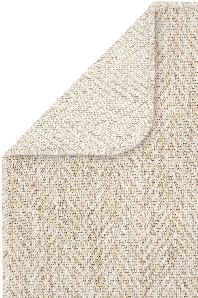 Sydney Radius Overloklu Sisal Halı | Sisalart
