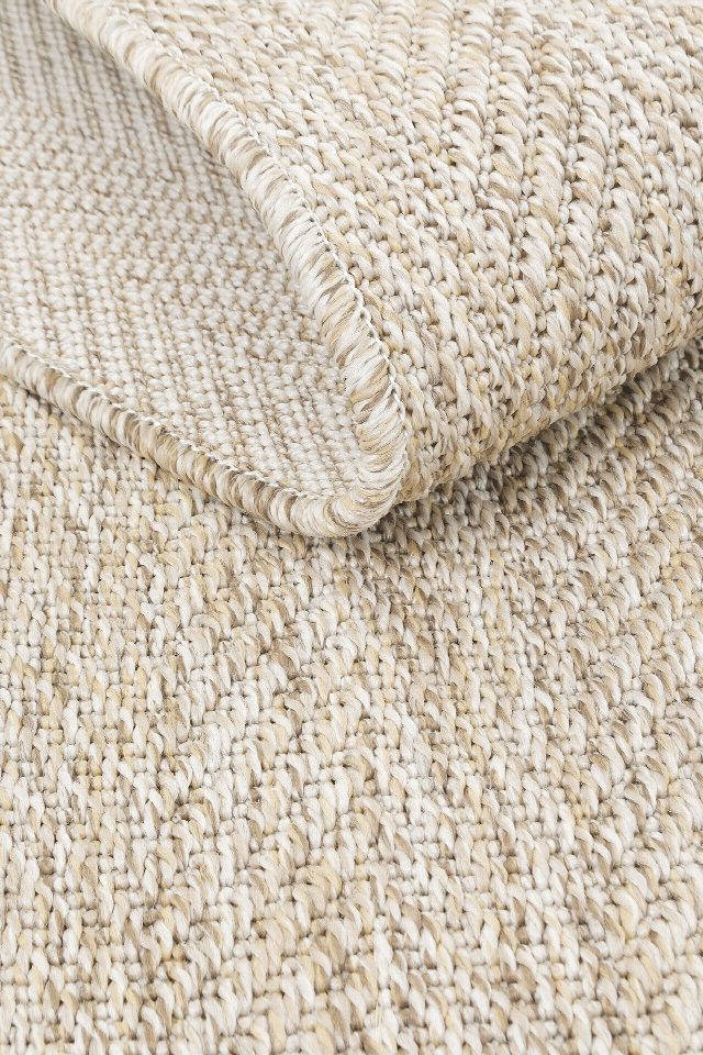 Sydney Radius Overloklu Sisal Halı | Sisalart