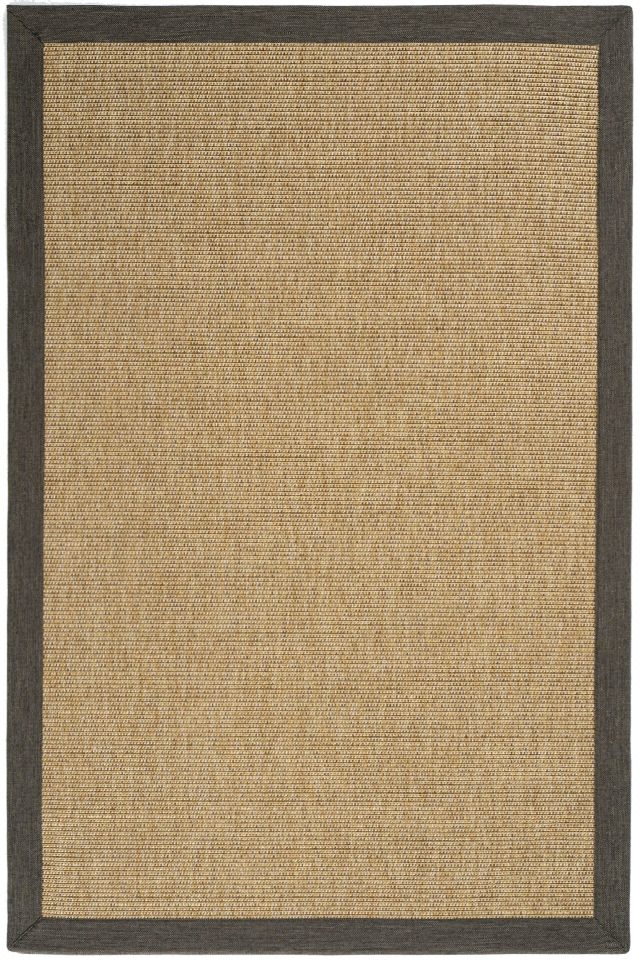 Toronto Keten Bordürlü Sisal Halı | Sisalart