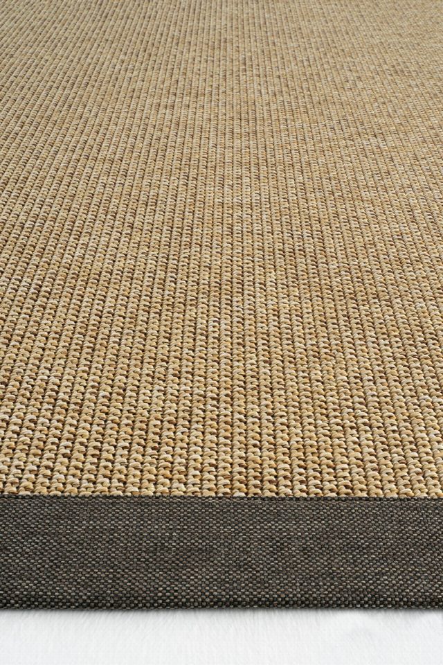 Toronto Keten Bordürlü Sisal Halı | Sisalart